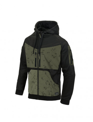 sweat à capuche voyou (fullzip)