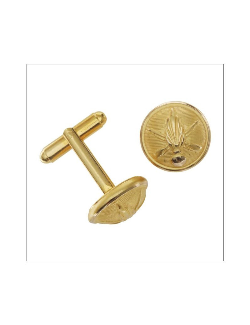 BOUTONS DE MANCHETTE INFANTERIE