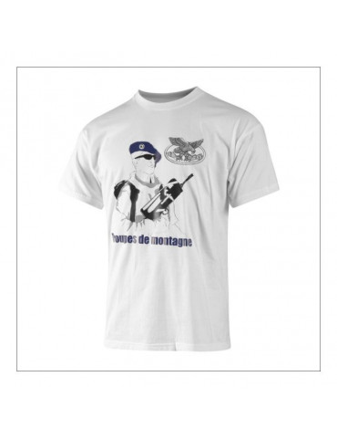 TEE SHIRT COTON TROUPES DE MONTAGNE
