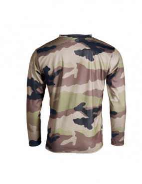 TEE SHIRT DRY CLIM CAM MANCHES LONGUES