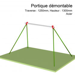 Portique démontable en...