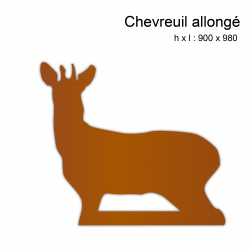 Chevreuil allongé