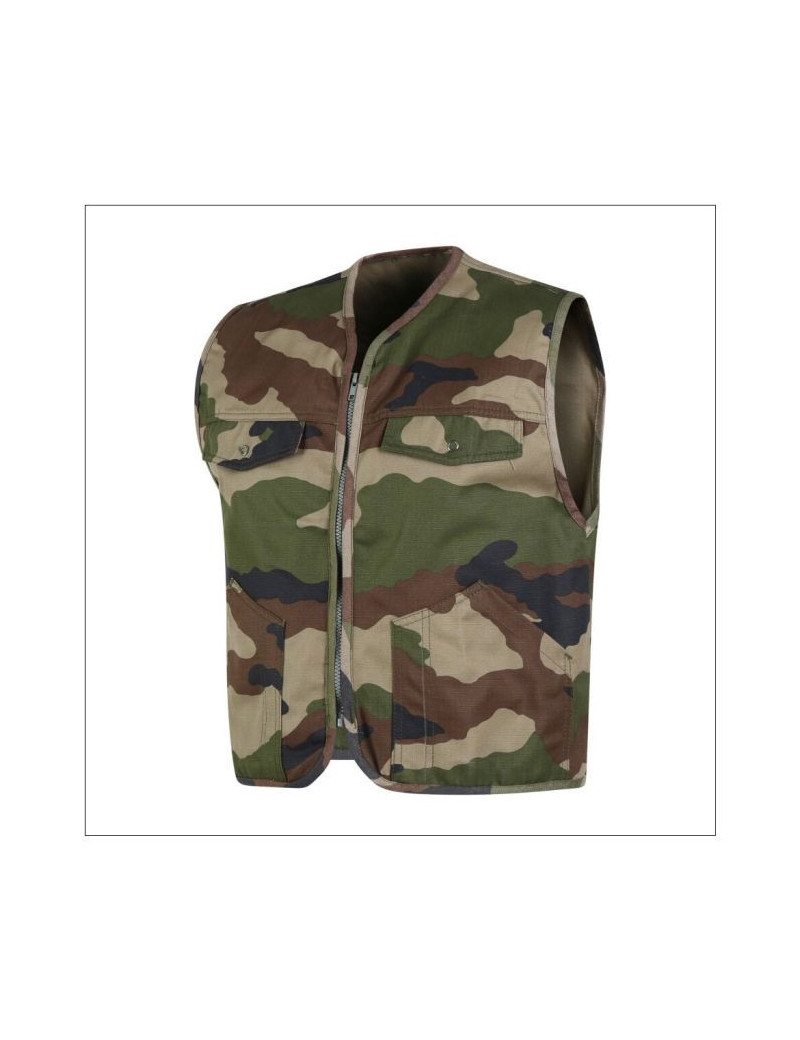 GILET CAMOUFLAGE ENFANT