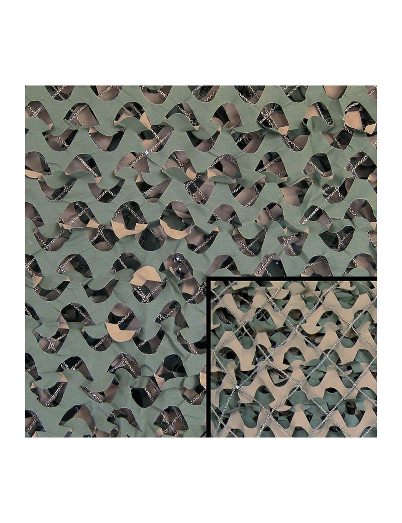 FILET CAMOUFLAGE RENFORCE 3m X 6m