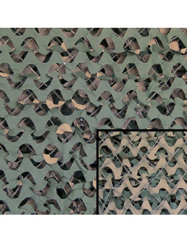 FILET CAMOUFLAGE RENFORCE 3m X 6m
