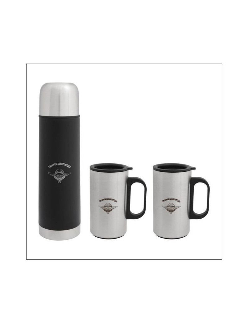 COFFRET BOUTEILLE ET TASSES TAP
