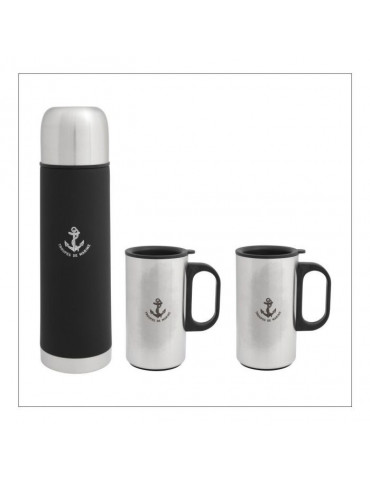 COFFRET BOUTEILLE ET TASSES TDM