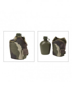 GOURDE US 1L + HOUSSE SYSTEME "MOLLE"