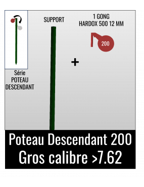 Kit Poteau Descendant 200