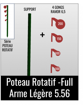 Poteau Rotatif -Full - Arme...