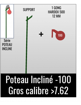 Kit Poteau Incliné 100 -...