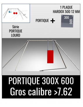 Kit Portique Lourd - Plaque...