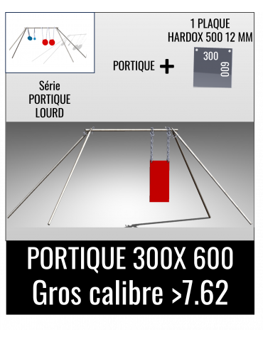 Kit Portique Lourd - Plaque 300 x 600