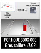 Kit Portique Lourd - Plaque 300 x 600