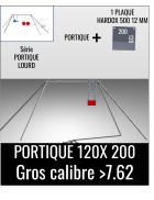 Kit Portique Lourd - Plaque 120x 200