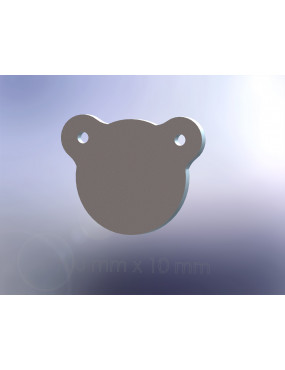 Gong  Disque suspendu 9mm