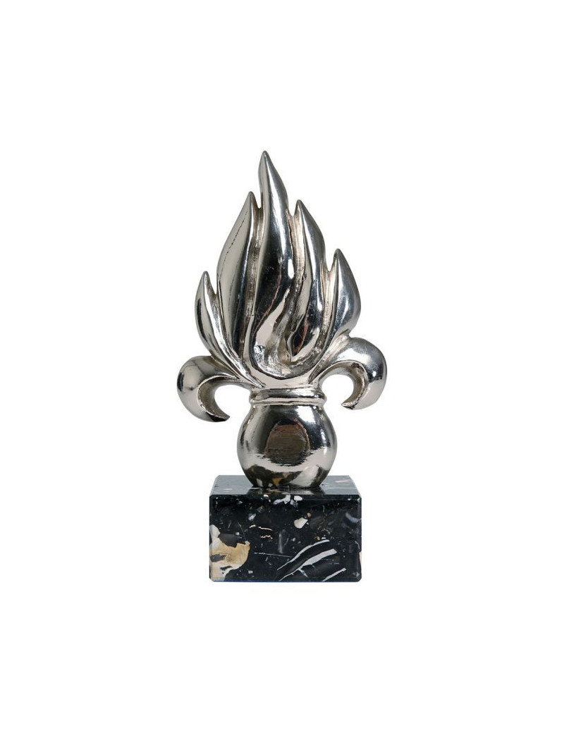 STATUE FLAMME LEGION ARGENT