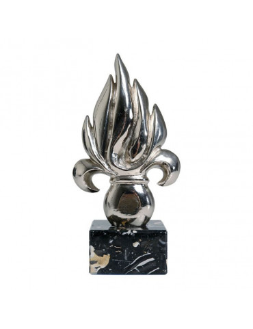 STATUE FLAMME LEGION ARGENT