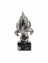 STATUE FLAMME LEGION ARGENT
