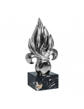 STATUE FLAMME LEGION ARGENT