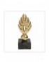 STATUE FLAMME GENDARMERIE OR