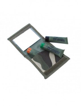 TUBES CAMOUFLAGE X3 + ETUI CAMOUFLAGE  + MIROIR