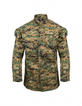 chemise usmc - sergé polycoton