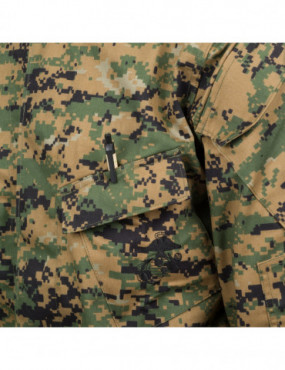 chemise usmc - sergé polycoton