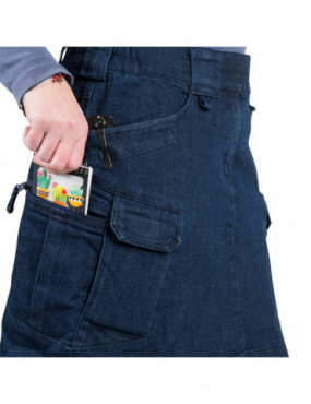 utl jupe® (jupe tactique urbaine®) - denim mi