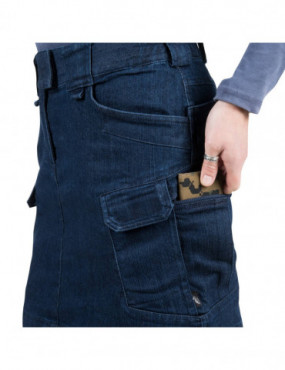 utl jupe® (jupe tactique urbaine®) - denim mi