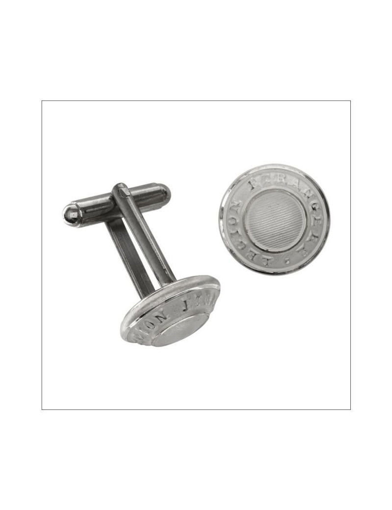 BOUTONS DE MANCHETTE LEGION ARGENT